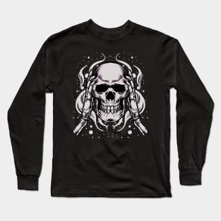 Suprise From The Skull Long Sleeve T-Shirt